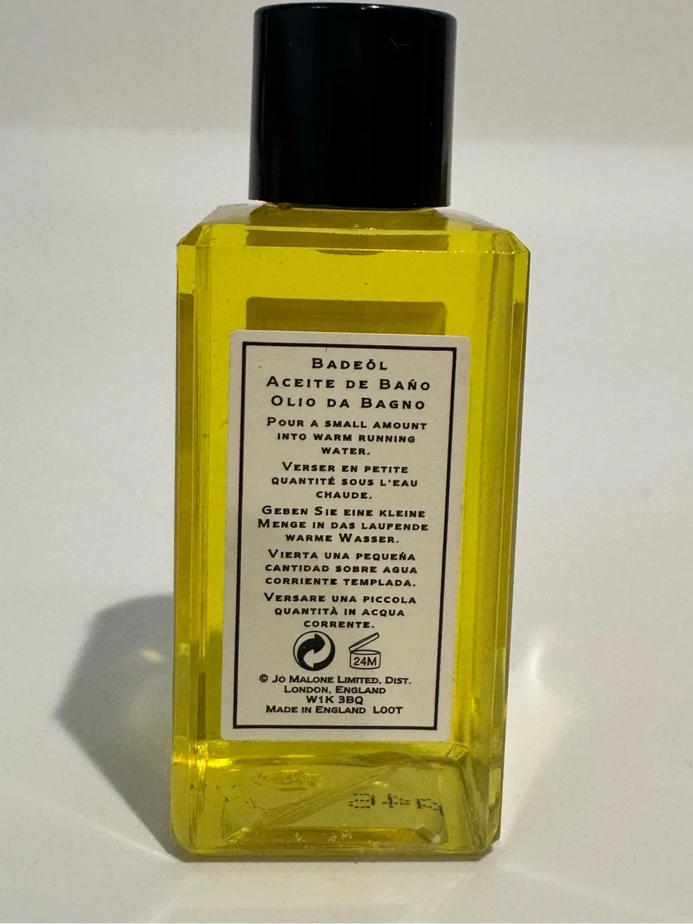 Jo Malone London Lime Basil & Mandarin Bath Oil, 0.9 oz
